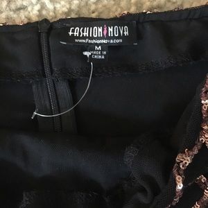 Fashion nova Medi sequin Skirt